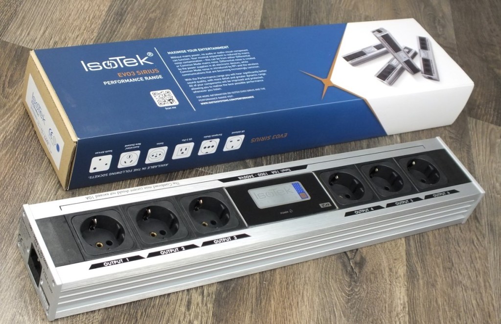 isotek evo3 sirius virtafiltteri virtasuodin virtakaapeli virtajohto hifi vahvistin virtablokki jakoblokki