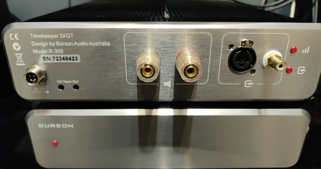 burson 3 xi GT timekeeper mono amplifier mono päätevahvistin
