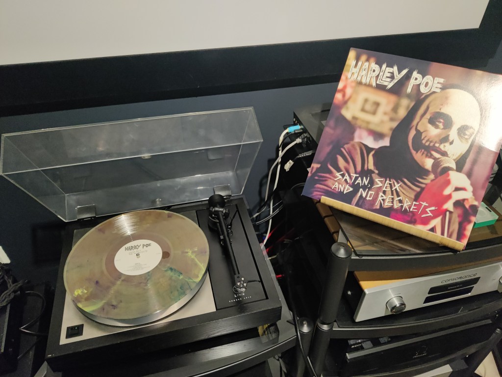 LP vs. Striimi, sekä levyarvostelu: Harley Poe / Satan, Sex and No&nbsp;Regrets