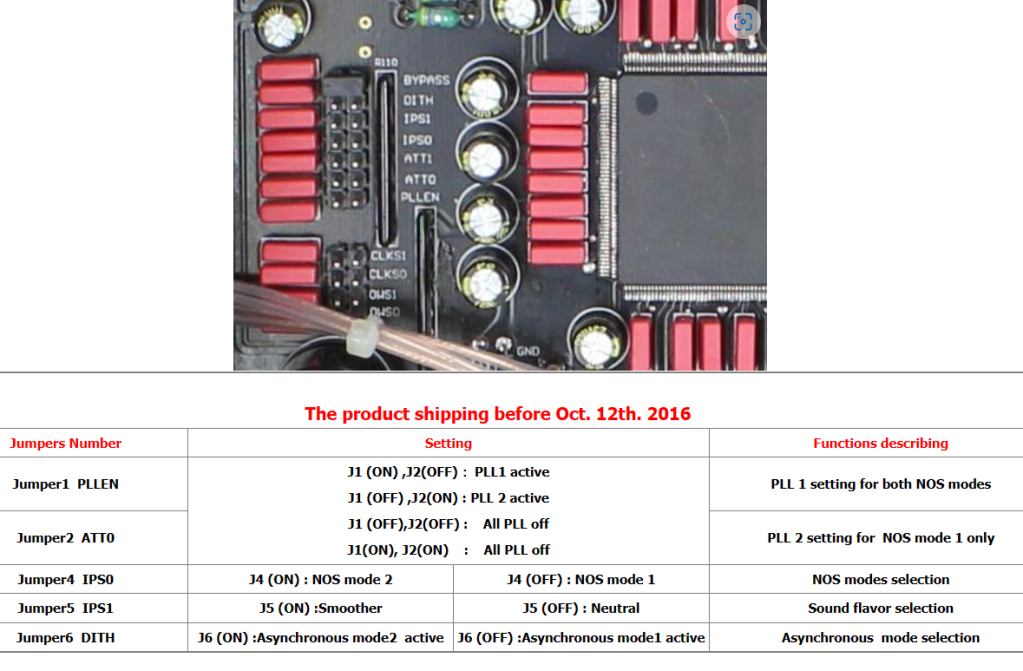 gd nos 11 jumpers dac streamer preamplifier streaming