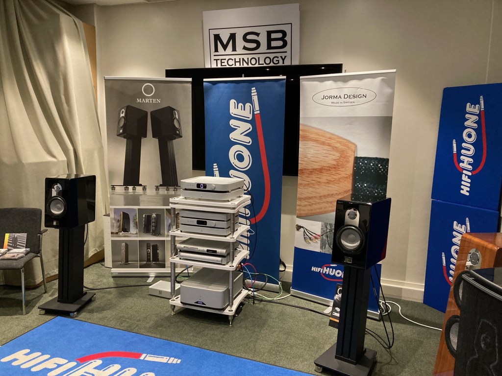 msb hifimessut marten audio hifihuone