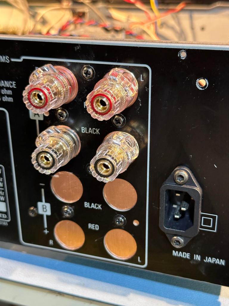 denon pma 700v modification modifiointi integroitu vahvistin modifiointi vahvistimen modifiointi kondensaattorit riaa transistori 