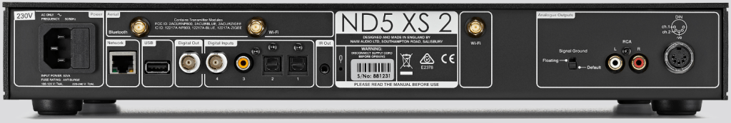 Naim ND2 SX 5 dac streamer striimeri verkkosoitin